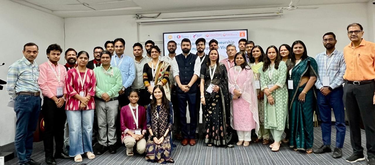 गलगोटियास यूनिवर्सिटी में इनोवेशन एंड एंटरप्रेन्योरशिप ट्रेनिंग एंड एक्सपोजर विजिट