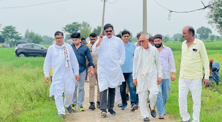 Jewar MLA News : अतिवृष्टि से उत्पन्न जलभराव की समस्या का पूरी मुस्तैदी से करें निराकरण, जेवर विधायक धीरेंद्र सिंह
