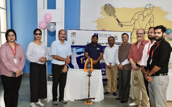 Shardha University News : शारदा विश्वविद्यालय में राष्ट्रीय स्तर के टू स्टार स्क्वैश टूर्नामेंट का शानदार शुभारंभ, 19 राज्यों के 343 खिलाड़ी दिखा रहे अपनी प्रतिभा