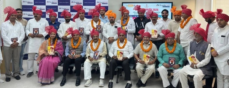 Gurjer Mahasabha News : “शिक्षा और समाज का संगम”, शारदा यूनिवर्सिटी में गुर्जर महासभा पदाधिकारियों का भव्य स्वागत, नई पहल से समाज को मिलेगी दिशा, मुख्य अतिथि के रूप में पहुंचे राष्ट्रीय अध्यक्ष, “शिक्षा ही समाज की असली ताकत” — हरिश्चंद्र भाटी