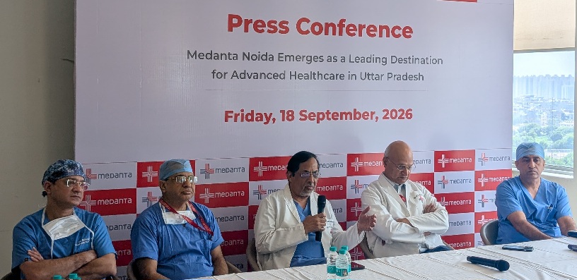 Noida Medanta News : मेदांता नोएडा के एक वर्ष पूरे, 75 हजार से अधिक मरीजों और 15 हजार से ज्यादा प्रक्रियाएं,550 बेड वाले अस्पताल में 3 लाख से अधिक OPD विजिट, 240 से ज्यादा रोबोटिक सर्जरी और 40 से अधिक वाल्व रिप्लेसमेंट प्रक्रियाएं 