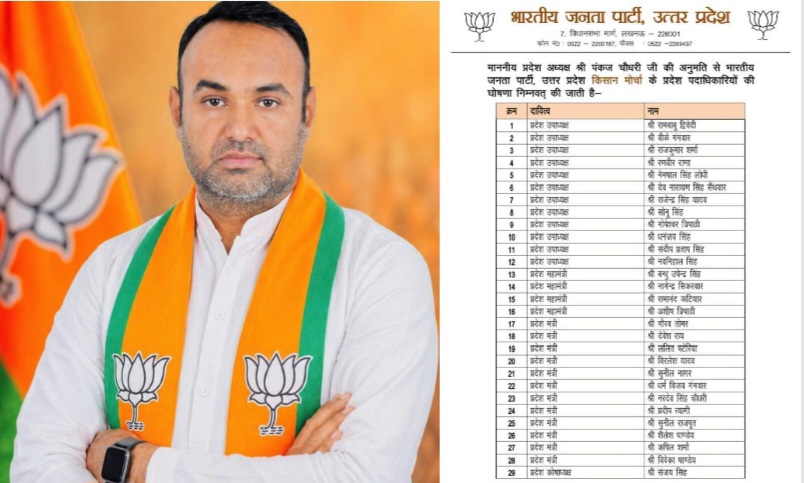 BJP Kisan Morcha: गौतमबुद्ध नगर के सुनील नागर को मिली बड़ी जिम्मेदारी, उत्तर प्रदेश भाजपा किसान मोर्चा के प्रदेश मंत्री बनाए गए