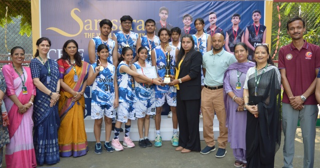 Samsara School Basketball Competition: समसारा विद्यालय में इंटर हाउस बास्केटबॉल प्रतियोगिता का समापन, एरिस्टोटल हाउस बना चैंपियन; शोभित मिश्रा को MVP अवॉर्ड