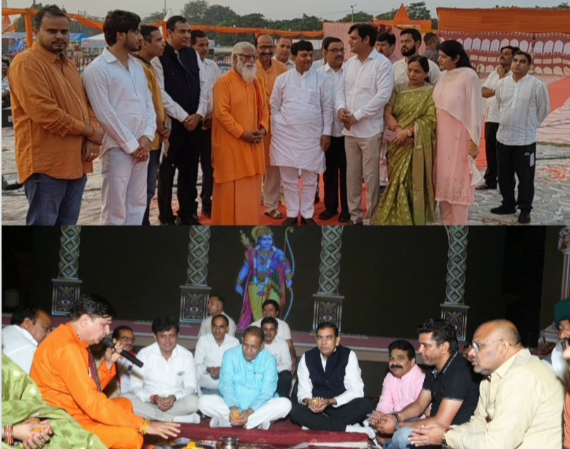 Greater Noida Ramleela 2026: श्रीराम-सीता विवाह, शिव धनुष भंग और परशुराम-लक्ष्मण संवाद के बाद राम वनवास का भावुक मंचन, दर्शकों की नम हुईं आंखें