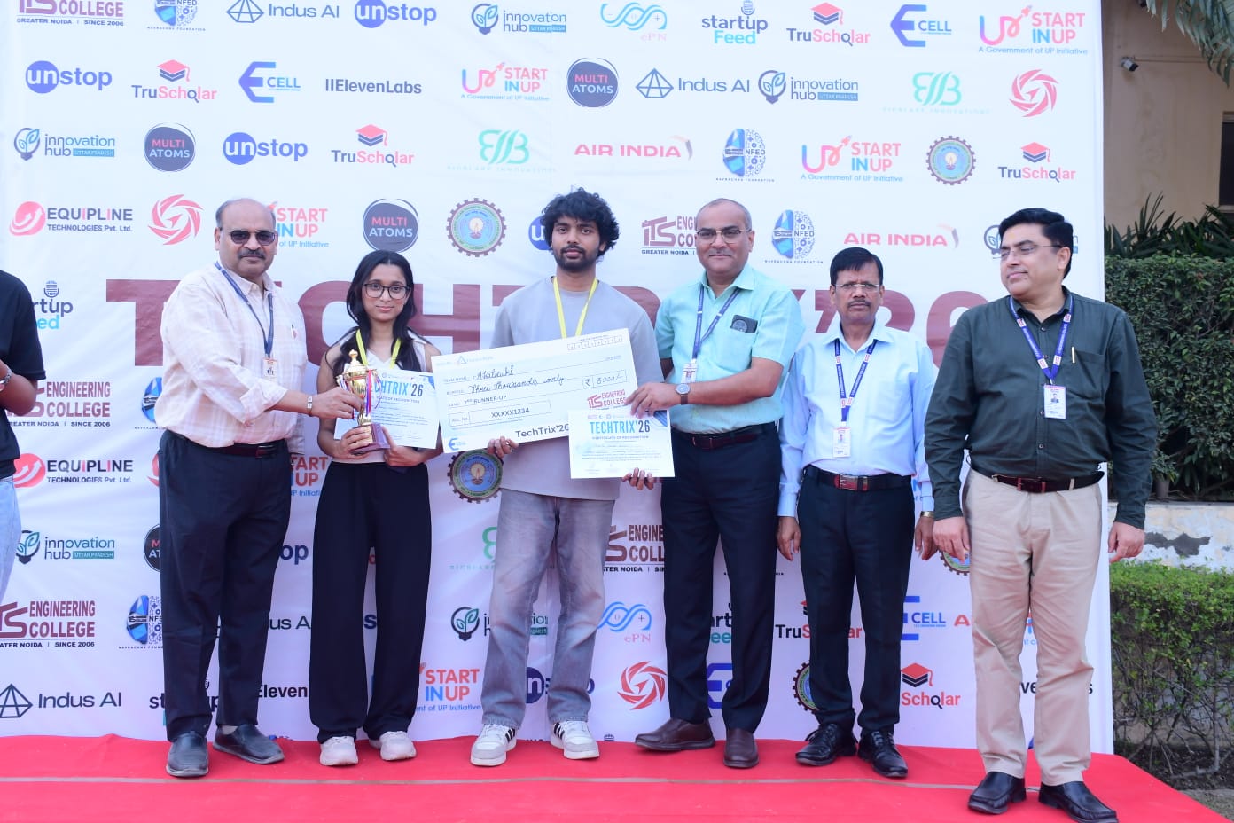 Greater Noida News: आईटीएस इंजीनियरिंग कॉलेज में TECHTRIX’26 का भव्य समापन, 1,700 विद्यार्थियों ने 620 टीमों के साथ दिखाया हुनर; रोबोटिक्स, ड्रोन रेस और BGMI प्रतियोगिताओं में छाए युवा प्रतिभागी