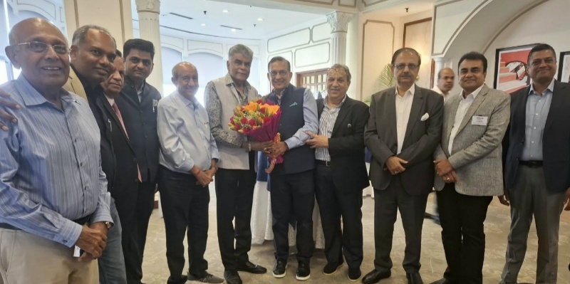 India Tex Trade Federation News: डॉ. ए. शक्तिवेल बने भारत टेक्स ट्रेड फेडरेशन के नए चेयरमैन, भद्रेश दोधिया फिर चुने गए को-चेयरमैन; भारत टेक्स 2027 के जरिए भारतीय वस्त्र एवं परिधान निर्यात को वैश्विक बाजार में नई ऊंचाई देने की तैयारी