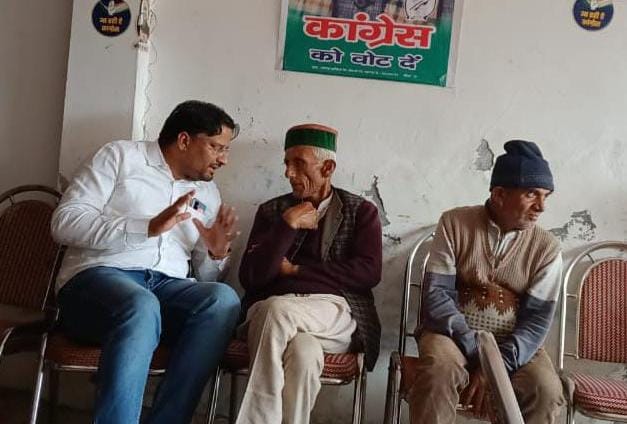हिमाचल में होगा परिवर्तन जनता के विश्वास की सरकार बनेंगी… सतेन्द्र शर्मा