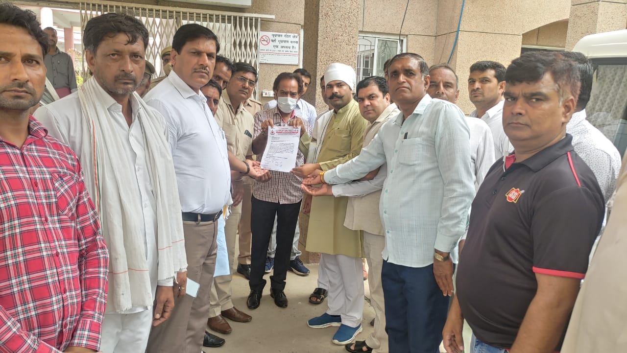 किसान नेता सुनील फौजी की तत्काल प्रशासन करे बेशर्त रिहाई, करप्शन फ्री इंडिया संगठन ने सौंपा पत्र