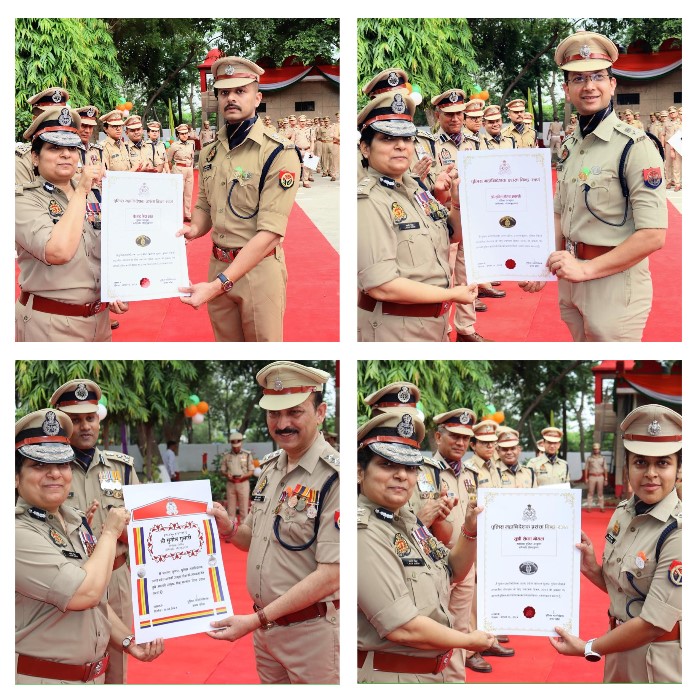 Greater Noida News: स्वतंत्रता दिवस पर गौतम बुद्ध नगर के पुलिस कर्मियों को सम्मानित किया गया, जानें किस जवान को मिला कौन सा पदक