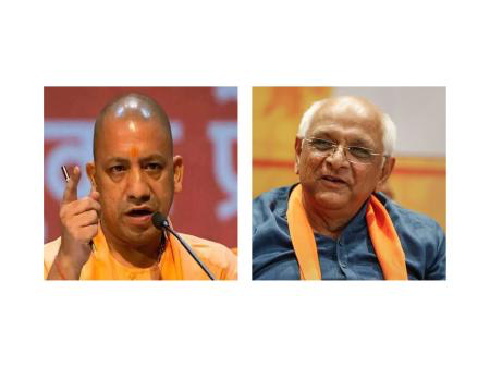 गुजरात में भी योगी का सुशासन की गूंज , भूपेंद्र पटेल ने की तारीफ