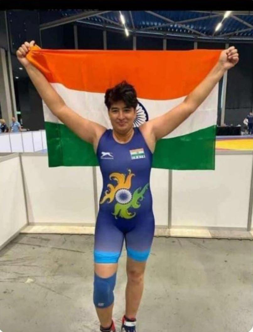 ग्रेटर नोएडा की बेटी बबीता नागर ने नीदरलैंड में फहराया तिरंगा, देश का नाम किया, इंडिया की शान लहराया तिरंगा