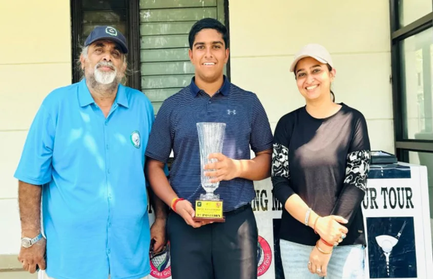 दादरी के नई बस्ती के निवासी अंशुल भाटी ने लहराया परचम, देश के 30 गोल्फ खिलाड़ियों को हराया, घर में खुशी का माहौल