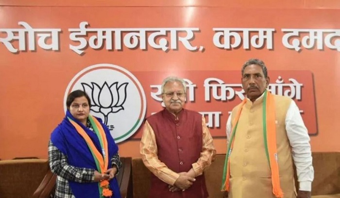 कांग्रेस प्रत्याशी सविता पांडे भाजपा में शामिल