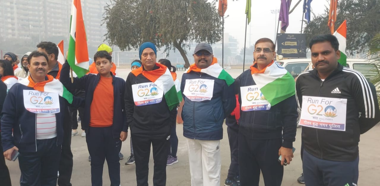 जी 20 समिट जागरूकता अभियान में नेफोमा ने लिया हिस्सा, पानी, जूस पिलाकर किया स्वागत