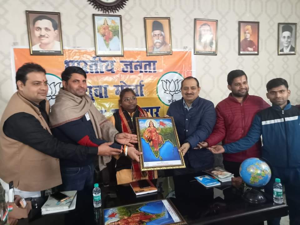 भाजयुमो के द्वारा होगा यंग इंडिया रन मैराथन का आयोजन:-अंजली चौहान