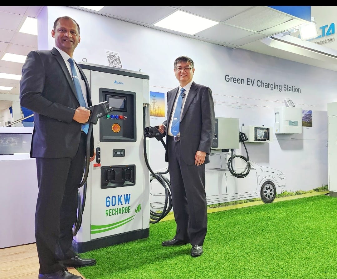 डेल्टा इलेक्ट्रॉनिक्स ने इलेक्रामा 2023 में माइक्रोग्रिड-आधारित ग्रीन ईवी चार्जिंग स्टेशन और नया वीपी3000 एसी मोटर ड्राइव्स की पेशकश की