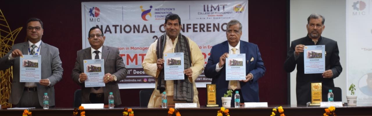आईआईएमटी कॉलेज ऑफ़ मैनेजमेंट में दो दिवसीय नेशनल कॉन्फ्रेंस शुरू