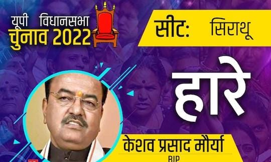 भाजपा के सहयोगी अनुप्रिया पटेल की बहन ने यूपी के डिप्टी सीएम केशव मौर्य को हराया