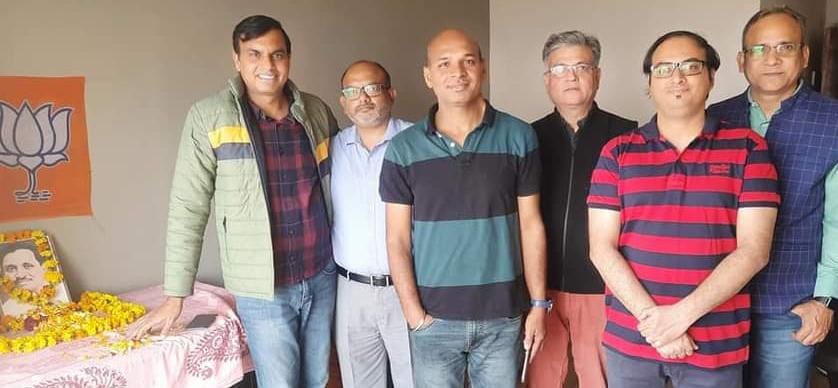 पंडित दीनदयाल उपाध्याय जी की पुण्यतिथि का आयोजन गोल्फ फोरेस्ट सोसाइटी ग्रेटर नोएडा में मनाई गई