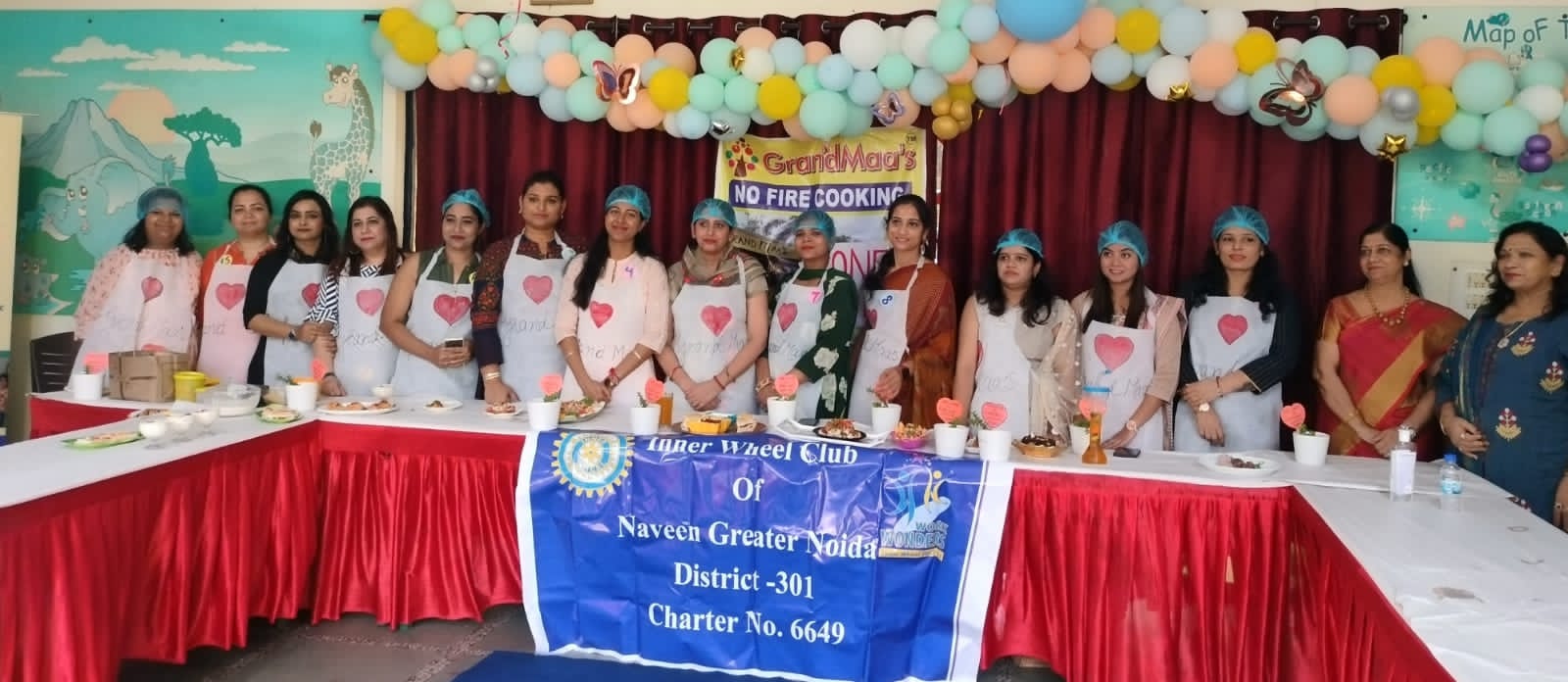 इनर व्हील नवीन ग्रेटर नॉएडा ने बनाया वर्ल्ड हार्ट डे