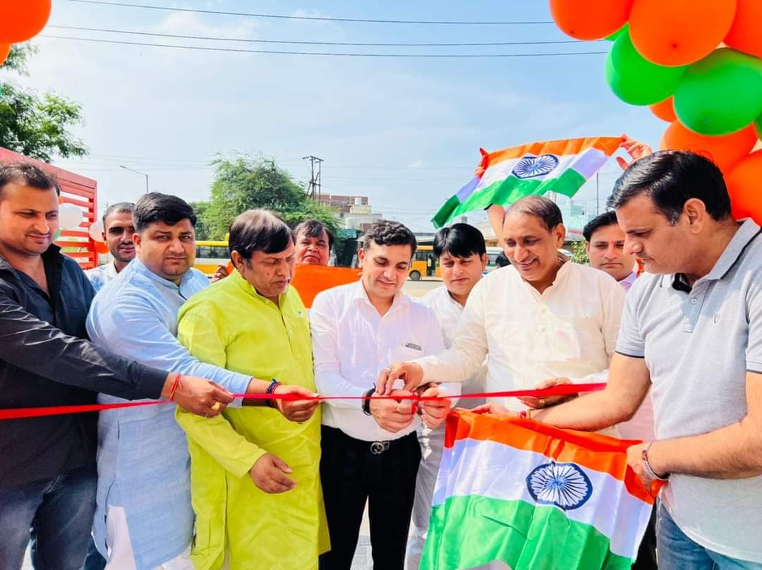 गौतम बुध नगर भाजपा ने शुरू किया अपना अभियान हर घर तिरंगा
