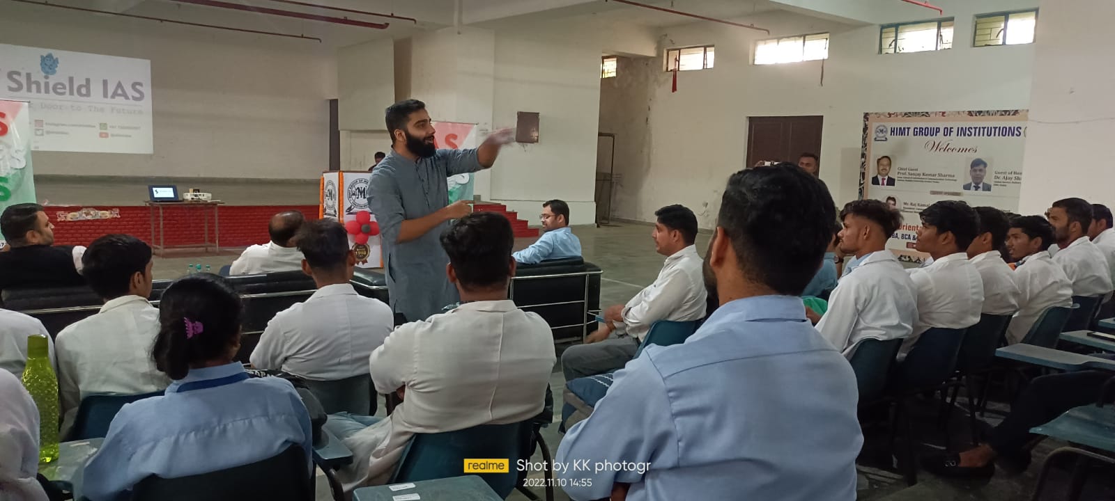 एचआईएमटी ग्रुप ऑफ़ इंस्टीटूशन्स मे सिविल सेवा में करियर विषय पर कार्यशाला का आयोजन
