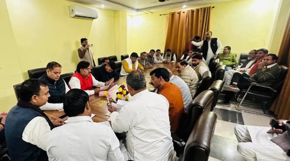 BJP Greater Noida News : "पूर्व प्रधानमंत्री अटल बिहारी वाजपेयी जी के जन्मदिन पर समरसता दिवस का आयोजन, भाजपा गौतमबुद्धनगर की तैयारियों पर विशेष बैठक", समरसता दिवस की तैयारियां