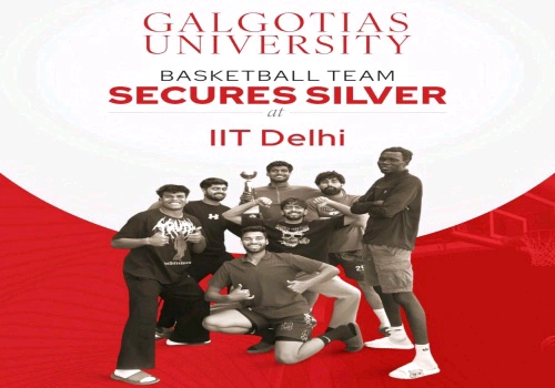 Galgotia University News : आईआईटी दिल्ली स्पोर्ट्स फेस्ट में चमकी गलगोटियास यूनिवर्सिटी — बास्केटबॉल टीम ने जीता सिल्वर मेडल, पूरे टूर्नामेंट में दिखाया दमदार खेल, चोट के बावजूद नहीं टूटा खिलाड़ियों का हौसला, टीम वर्क बना जीत की असली ताकत