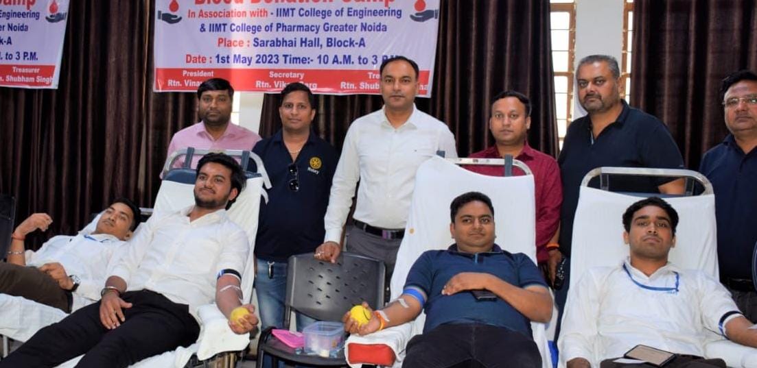 रक्तदान महादान कैम्प में 145 यूनिट रक्त हुआ एकत्रित