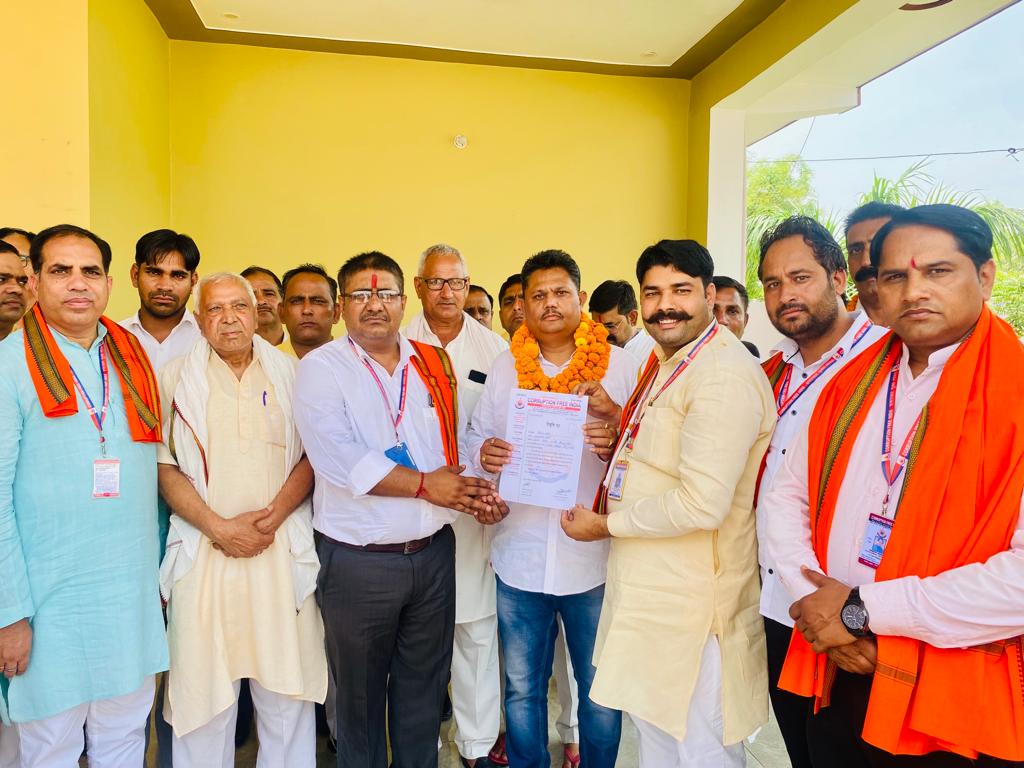 करप्शन फ्री इंडिया संगठन के गौतम बुध नगर जिला संरक्षक बने विजय शर्मा