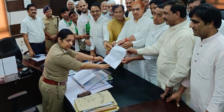 लोकदल के विधायक मदन भैया ने नोएडा पुलिस प्रशासन को दी बड़ी चेतावनी, बोली ये बात