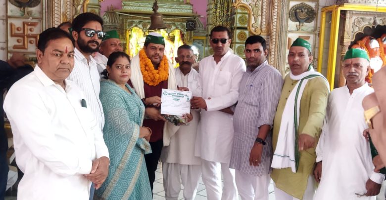 पंडित प्रमोद शर्मा बने किसान एकता संघ के प्रदेश अध्यक्ष