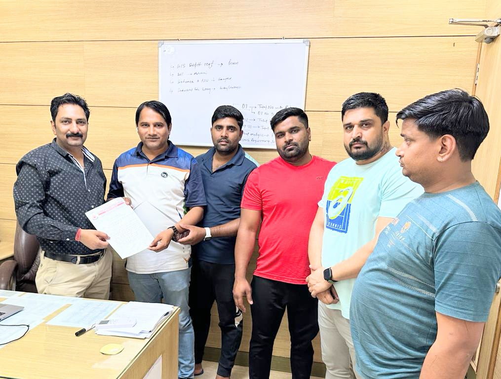 बिजली दुर्घटना रोकने के लिए करप्शन फ्री इंडिया ने दिया ज्ञापन