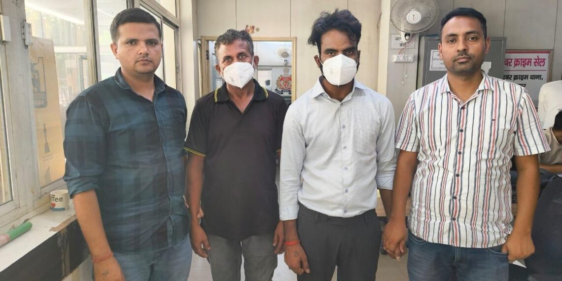 Greater Noida News: शेयर ट्रेडिंग के नाम पर 48 लाख 50 हजार रुपयों की ठगी करने वाले गैंग के दो शातिर साइबर अपराधी गिरफ्तार