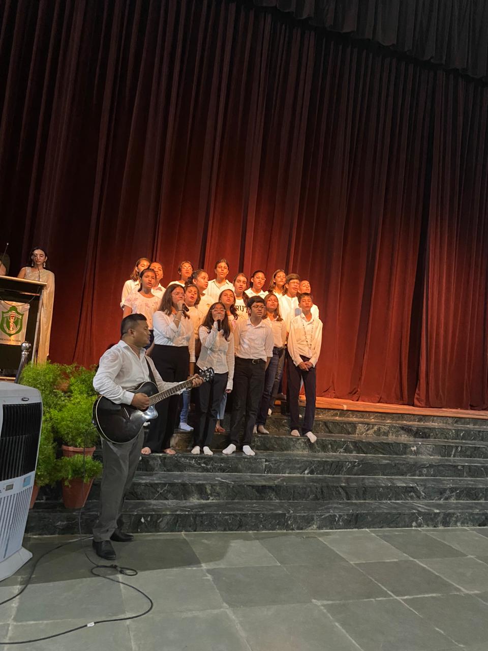 DPS News: "डी.पी.एस. ग्रेटर नोएडा में 'पैक्स-मॉडल यूनाइटेड नेशंस-2024' का सफल समापन, संगीत की मनमोहक प्रस्तुतियों ने मोहा मन"