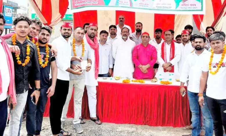Greater Noida News: नोएडा एक्सटेंशन में सपा का सदस्यता भर्ती अभियान, सैकड़ों लोगों ने थामा समाजवादी पार्टी का हाथ