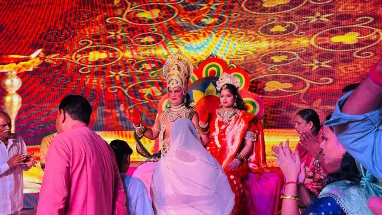 Surajpur Ramlila News : श्री आदर्श रामलीला कमेटी सूरजपुर की रामलीला, शिव की तपस्या और श्रवण कुमार की मार्मिक कथा ने बांधा समा