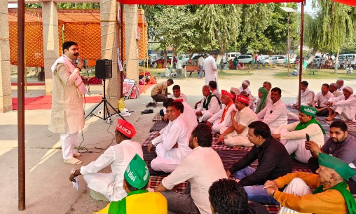 Kisan Morcha News : संयुक्त किसान मोर्चा के आंदोलन को करप्शन फ्री इंडिया का समर्थन