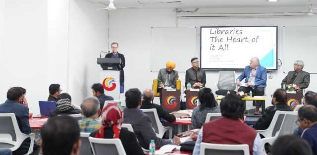 Galgotia University News : गलगोटियास विश्वविद्यालय 12वें अंतर्राष्ट्रीय पुस्तकालय सम्मेलन का भव्य समापन, एआई और सतत विकास लक्ष्यों पर हुई गहन चर्चा