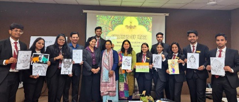 GL Bajaj College News : जी.एल. बजाज में "स्ट्रोक्स ऑफ भारत" कार्यक्रम ने किया भारतीय संस्कृति का उत्सव, भारतीय संस्कृति का अनूठा चित्रण, सांस्कृतिक जागरूकता बढ़ाने का प्रयास