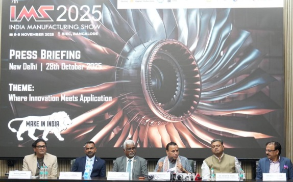 Expo News : इंडिया मैन्युफैक्चरिंग शो 2025, एयरोस्पेस, रक्षा और इंजीनियरिंग क्षेत्रों में भारत की ताकत का प्रदर्शन करेगा, आईएमएस 2025 का सातवाँ संस्करण 6-8 नवंबर, 2025 को बीआईईसी, बेंगलुरु में आयोजित किया जाएगा