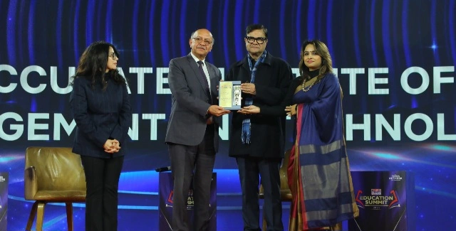 Accurate College News : शिक्षा की दुनिया में एक्यूरेट का डंका, टाइम्स नाउ एजुकेशन समिट 2025 में ‘एक्सीलेंस इन मैनेजमेंट एजुकेशन’ अवार्ड जीतकर ग्रेटर नोएडा ने बढ़ाया राष्ट्रीय गौरव, चेयरपर्सन पूनम शर्मा ने जताया गर्व