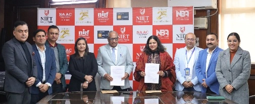 NIET College News : क्लासरूम से कॉरपोरेट तक की सीधी उड़ान!, एनआईईटी और एचसीएल की ऐतिहासिक साझेदारी—अब ग्रेटर नोएडा से निकलेंगे भविष्य के टेक लीडर, डिग्री नहीं, अब इंडस्ट्री-रेडी प्रोफेशनल तैयार करने की तैयारी, उद्योग-अकादमिक सहयोग को मिलेगी मजबूती