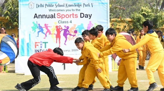 DPS School News : गौरव और उत्साह का संगम: डी.पी.एस. नॉलेज पार्क–V में कक्षा 4 का भव्य वार्षिक खेल दिवस, खेल, स्वास्थ्य और जीवन मूल्यों का संदेश, वैदिक युग से आधुनिक भारत तक खेलों की यात्रा