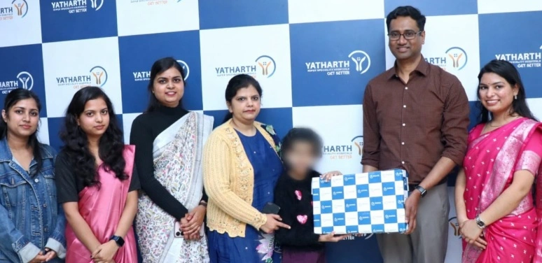 Yatharth Hospital News : कैंसर से जंग जीत चुके बच्चों के साथ मनाया गया जिंदगी का जश्न, यथार्थ सुपर स्पेशियलिटी हॉस्पिटल ने बाल कैंसर के प्रति लोगों को जागरूक किया, डॉक्टरों ने दिया संदेश, समय पर पहचान से 90 से 95 प्रतिशत तक इलाज संभव*