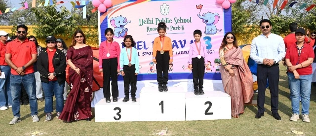 “DPS News : नन्हे कदम, बड़े सपने”, खेल उत्सव में दिखा आत्मविश्वास, ऊर्जा और महिला सशक्तिकरण का अद्भुत संगम, डीपीएस नॉलेज पार्क–V में नर्सरी और कक्षा 1 के विद्यार्थियों ने रचा उत्साह का इतिहास, आत्मबल और सशक्त भविष्य की ओर एक कदम