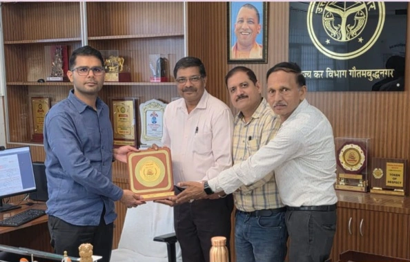 IBA Industry News : उद्योग और SGST के बीच मजबूत होगा संवाद, नवागत अपर आयुक्त परीक्षित खटाना से IBA प्रतिनिधिमंडल की मुलाकात, उद्यमियों की समस्याओं पर हुई सकारात्मक चर्चा, उद्योग और प्रशासन के बीच संवाद जरूरी, औद्योगिक विकास को मिलेगा नया बल