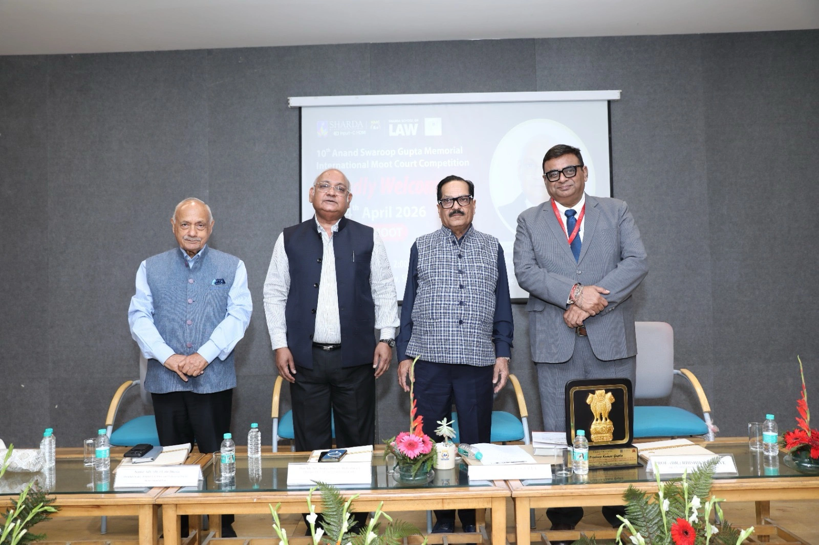 शारदा यूनिवर्सिटी में 10वीं आनंद स्वरूप गुप्ता मैमोरियल इंटरनेशनल मूट कोर्ट प्रतियोगिता का भव्य आयोजन