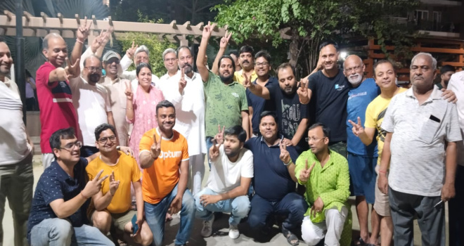 गौर सिटी- 2 प्रिस्टिन एवेन्यू में प्रथम AoA का गठन, अध्यक्ष पद के विजेता डॉ सुरेश कुमार सिंह एवं सचिव पद के विजेता एडवोकेट प्रदीप कुमार जीते