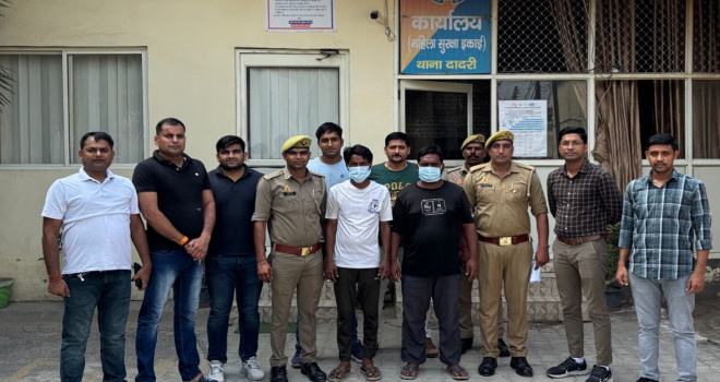 Dadri News: गैंगस्टर एक्ट में वांटेड इनामी बदमाश गिरफ्तार, थाना दादरी प्रभारी सुजीत उपाध्याय ने किया गिरफ्तार